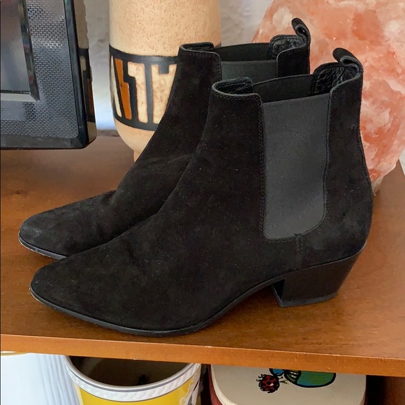 Saint Laurent bootie black sz 35 - Picture 1 of 4